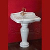 Раковина тюльпан 60см,белая керамика Migliore серия IMPERO арт. ML.IMP-25.360.BI