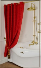 Шторка для душа/ванны Migliore арт. 25518 Красный Барокко