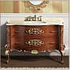 Комплект мебели L139cm, цвет Noce Bassano с декором Gold Migliore арт. 1